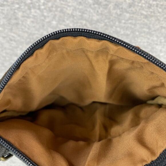 Suriti Purse Brown Suede Embroidered Crossbody Passport Holder Bag Boho Travel - Picture 7 of 12